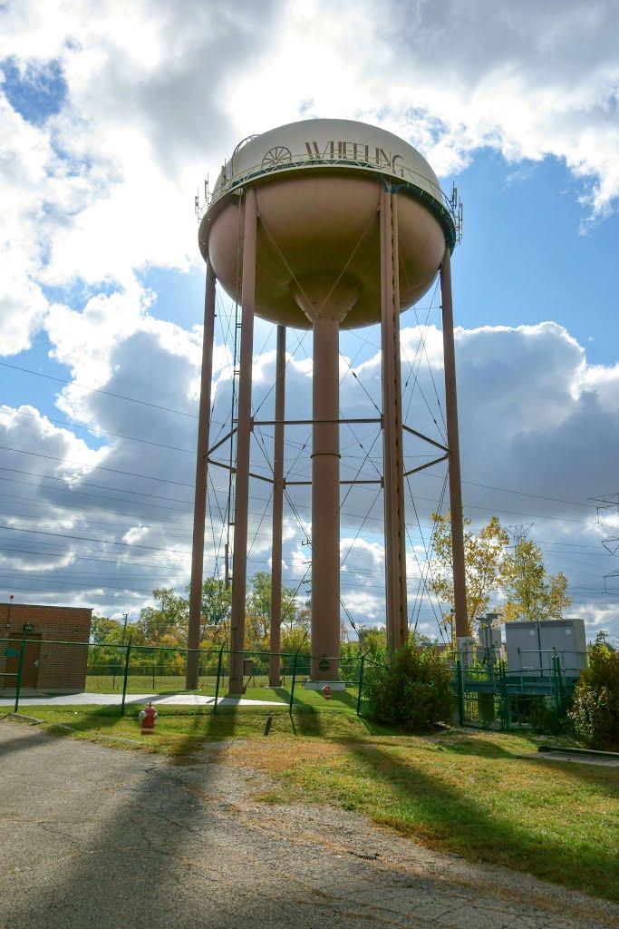 Wheeling Illinois water tower