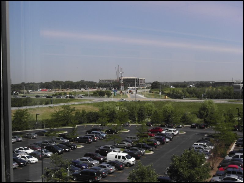 Lake Forest. 100 S. Saunders Rd. 4th floor view looking north