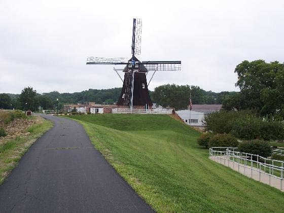 De Immigrant Windmill, Fulton, Whiteside County, Illinois