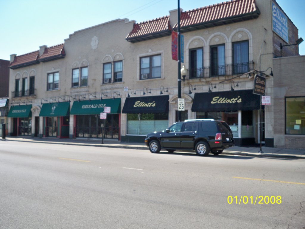 downtown area