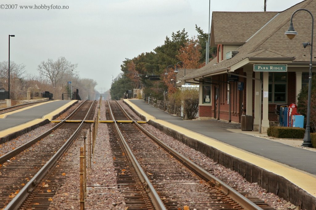 Railway through Park Ridge
