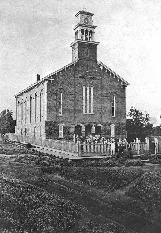 First Congregational Church of Peru, about 1870