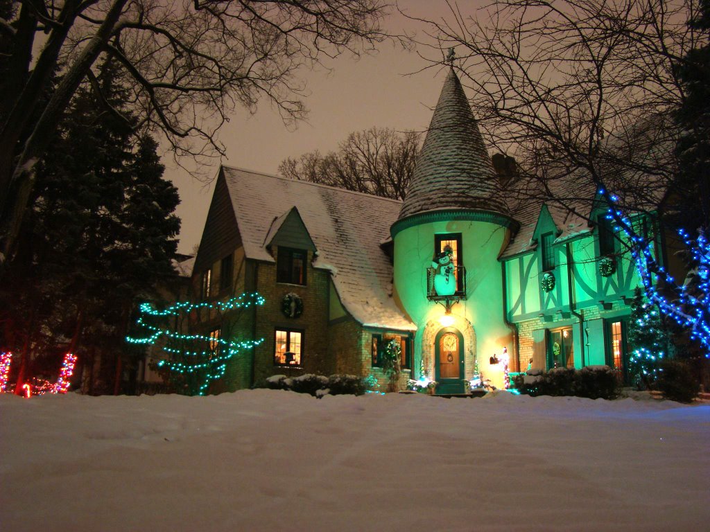 DSC06773  Xmass 07 Decorations  - SW view