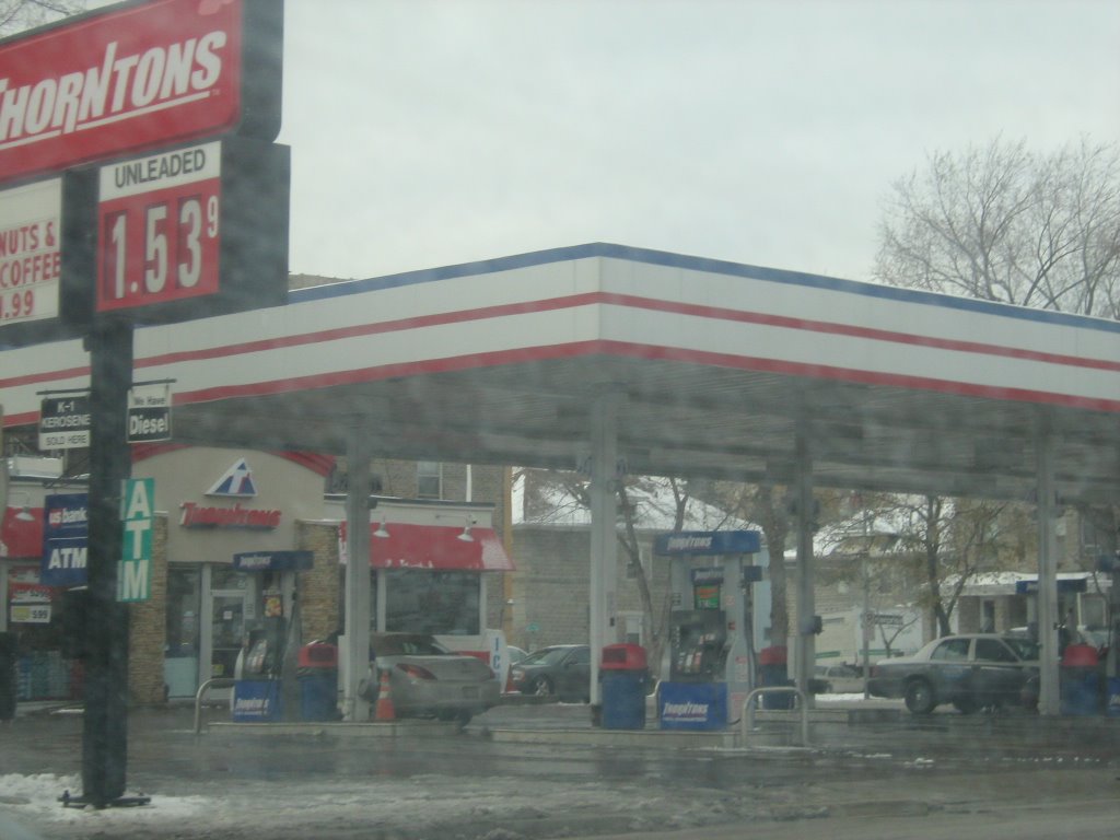 gas station