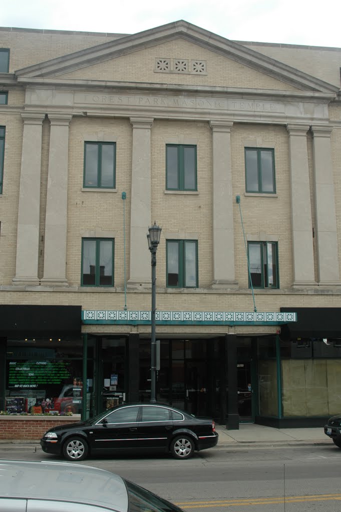 Forest Park, IL - Madison St., Masonic Temple (original site)