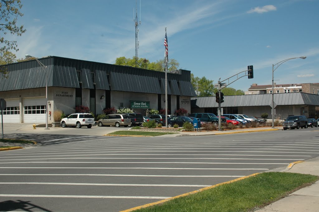 Forest Park, IL - Police & Fire Department & Village Hall