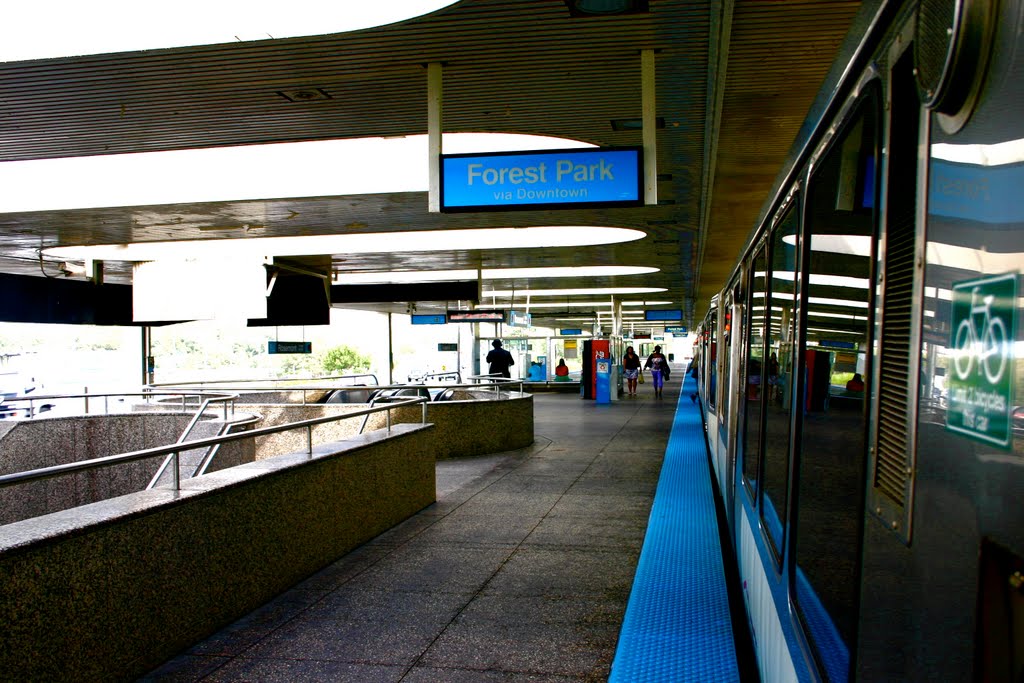 Forest Park "L" Terminal, Chicago