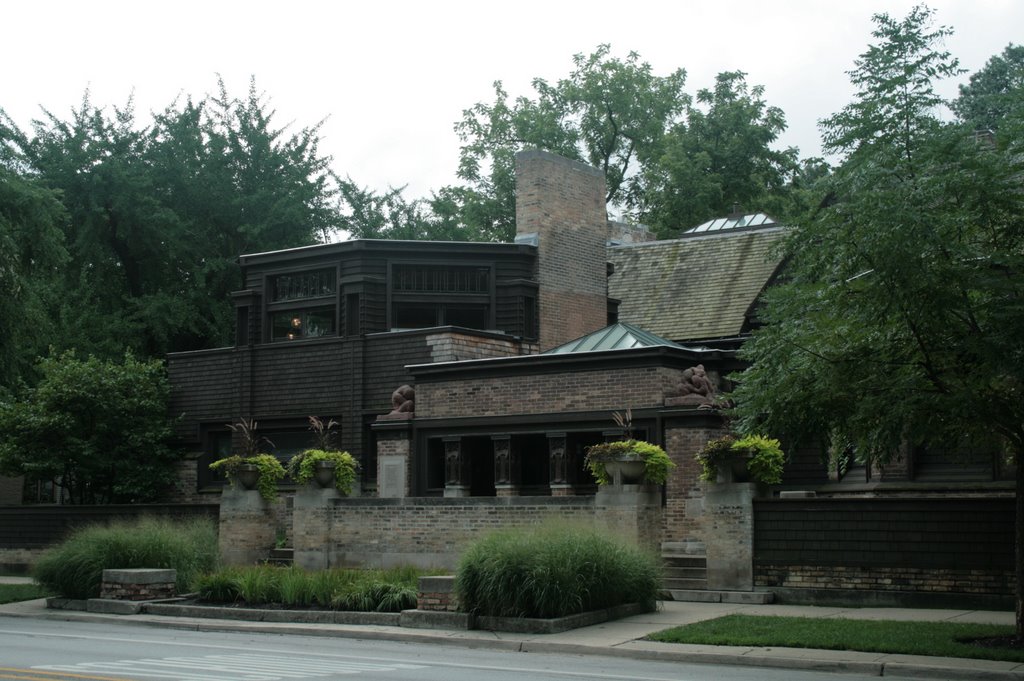 Frank Lloyd Wright Studio Library, Chicago 08/07
