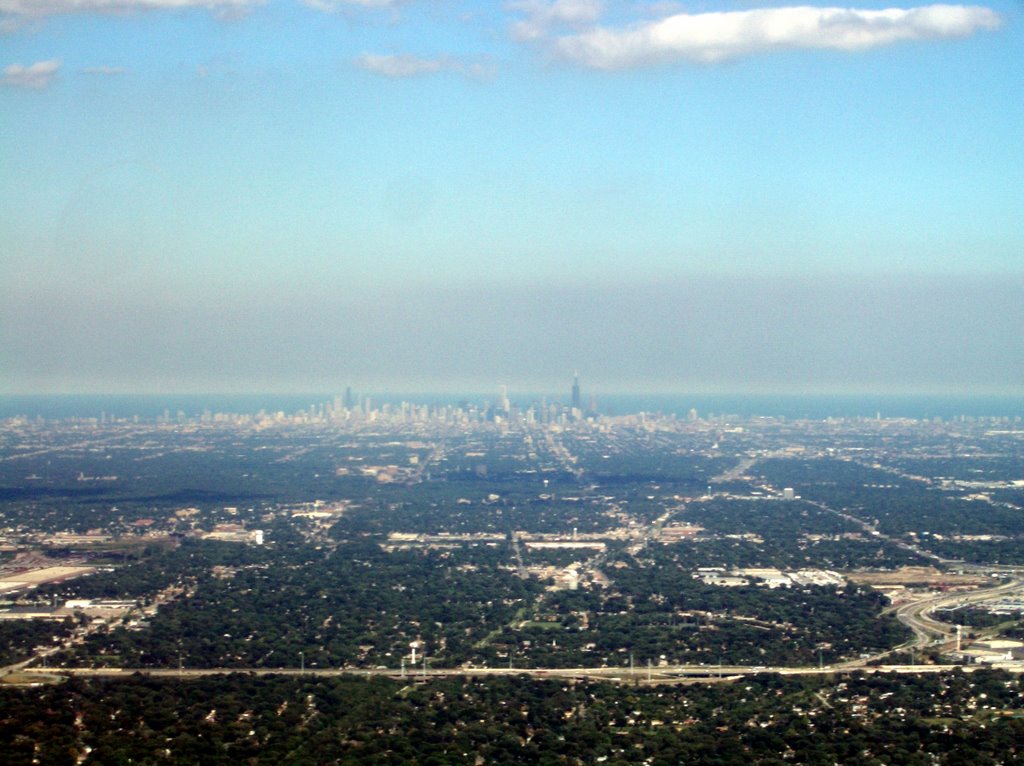 Chicago. Coming into land.