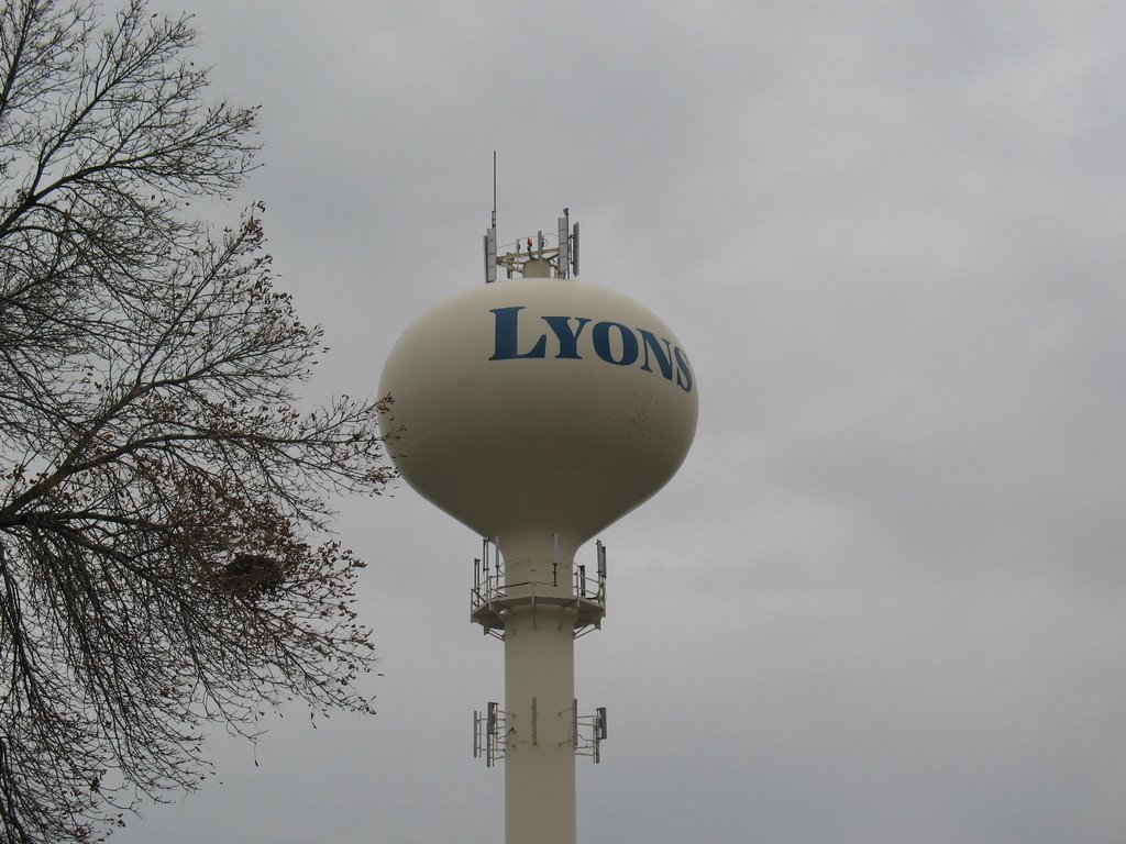 Lyons Water Tower
