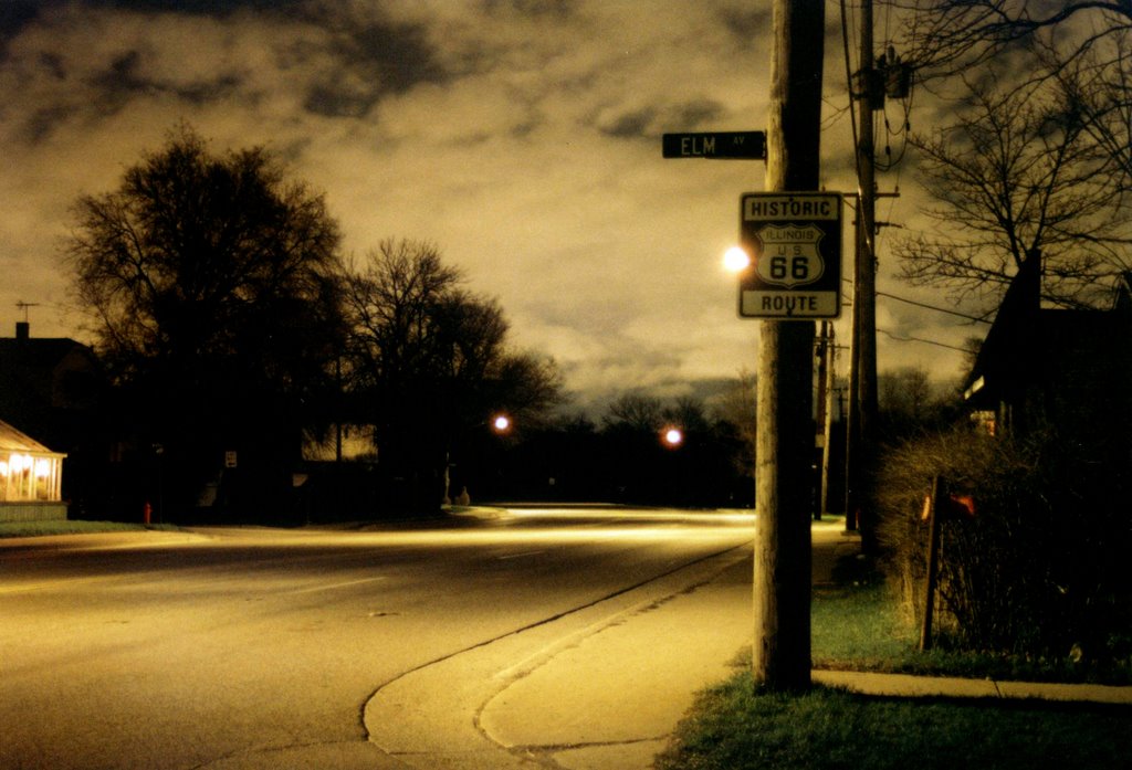 Route66 in Lyons, Illinois, USA