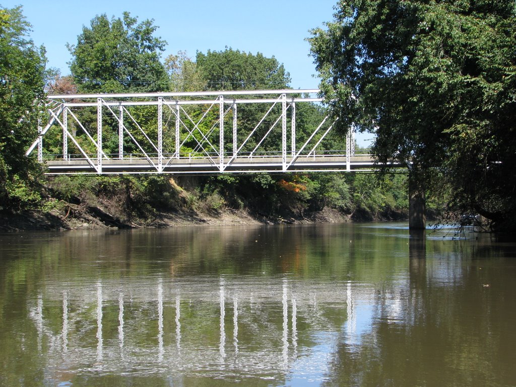 Oak Crest Road over the Sangamon River