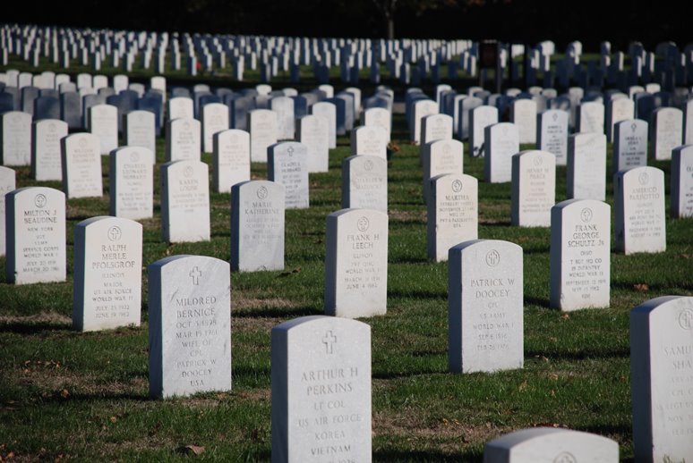 Camp Butler Memorial Cemetery, Springfield, IL. USA