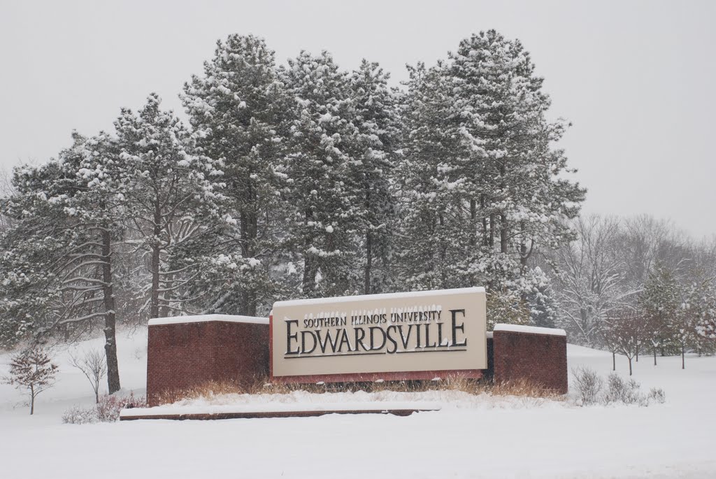 SIUE. Snow storm January 20th, 2011