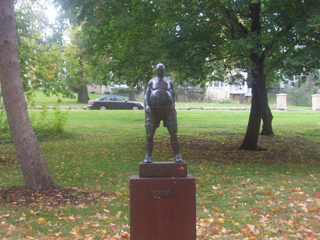 Sculpture in St Marys Park