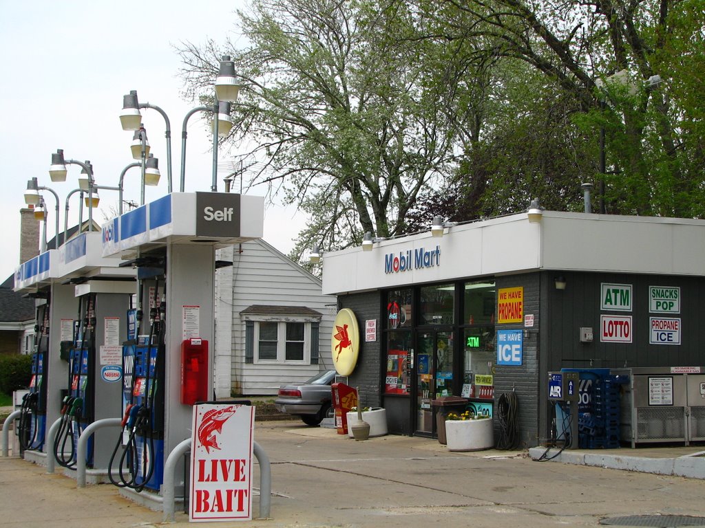 Just a gas station on Route 64 in St. Charles