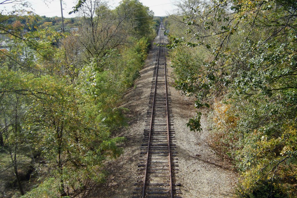 Old Railroad over the Fox River in St. Charles.