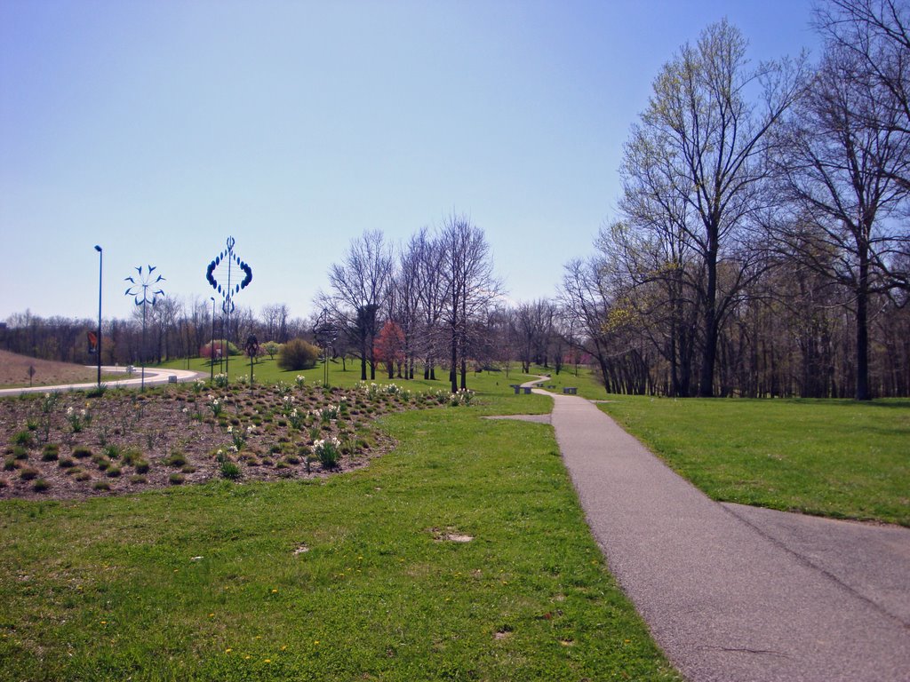 Memorial Walking Path SIUE Campus