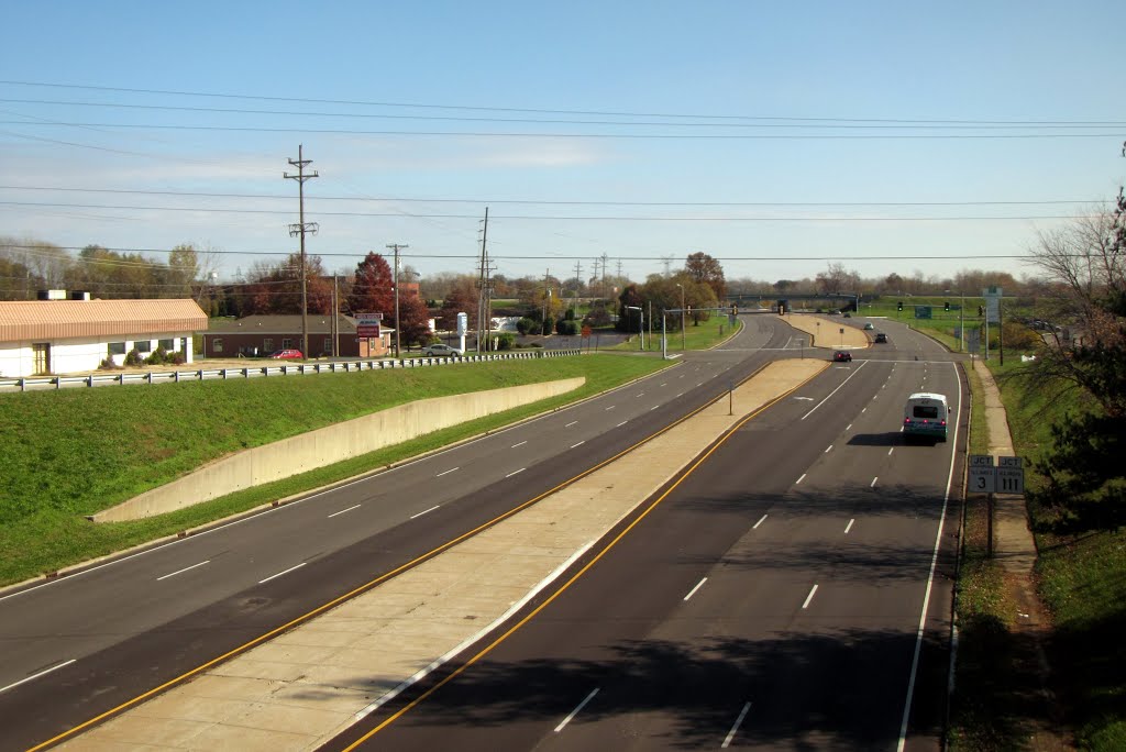 College Avenue from Amtrak