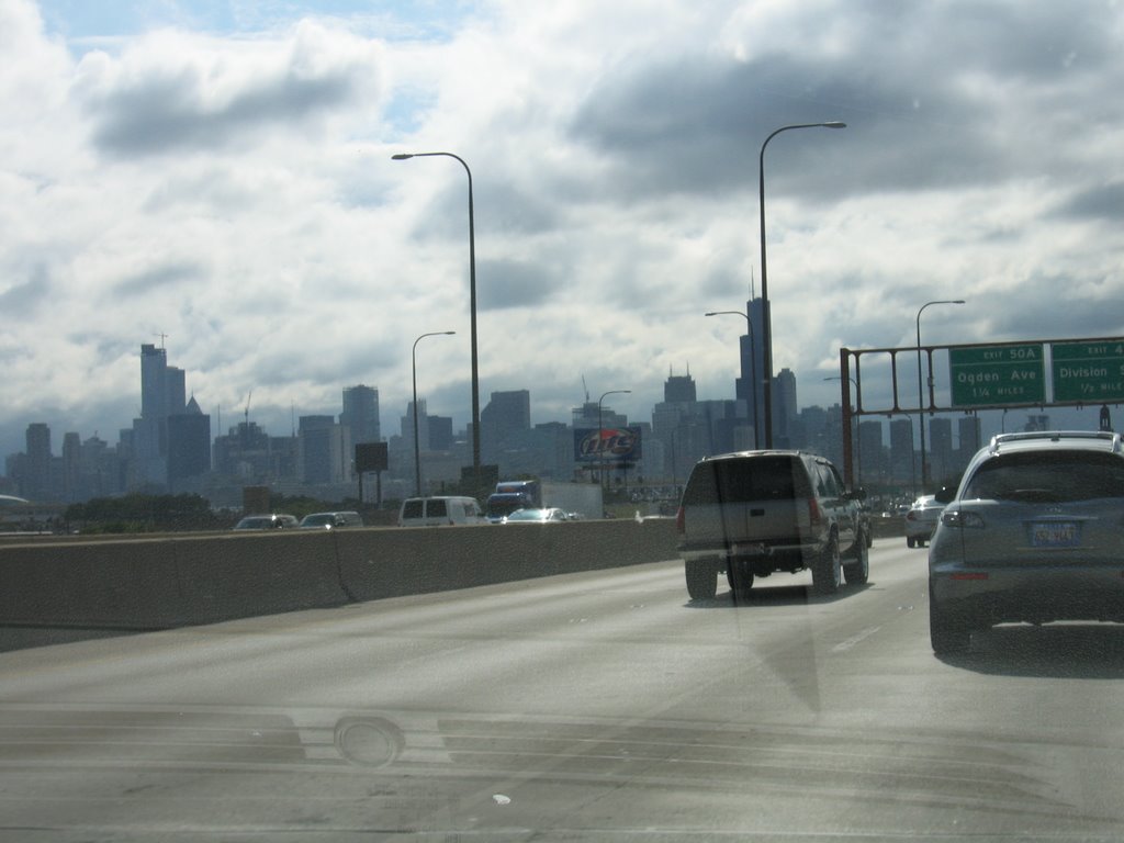 Entering Chicago from north rt 94