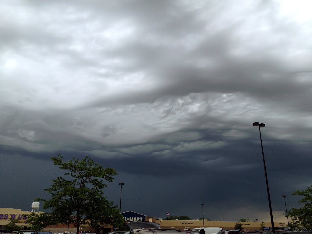 Wild sky....