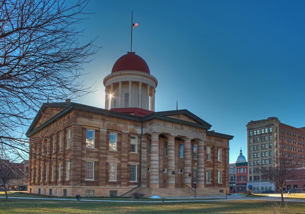 Old Illinois state capitol - Springfield, MO (backside)