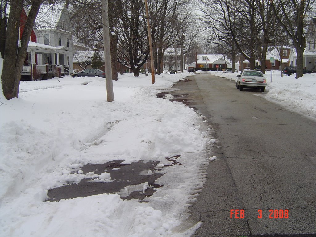 Capitol Ave. after the snow storm