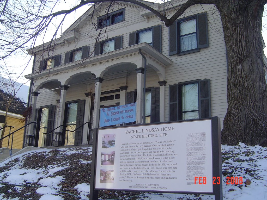 Vachel Linsay Home, state historic site