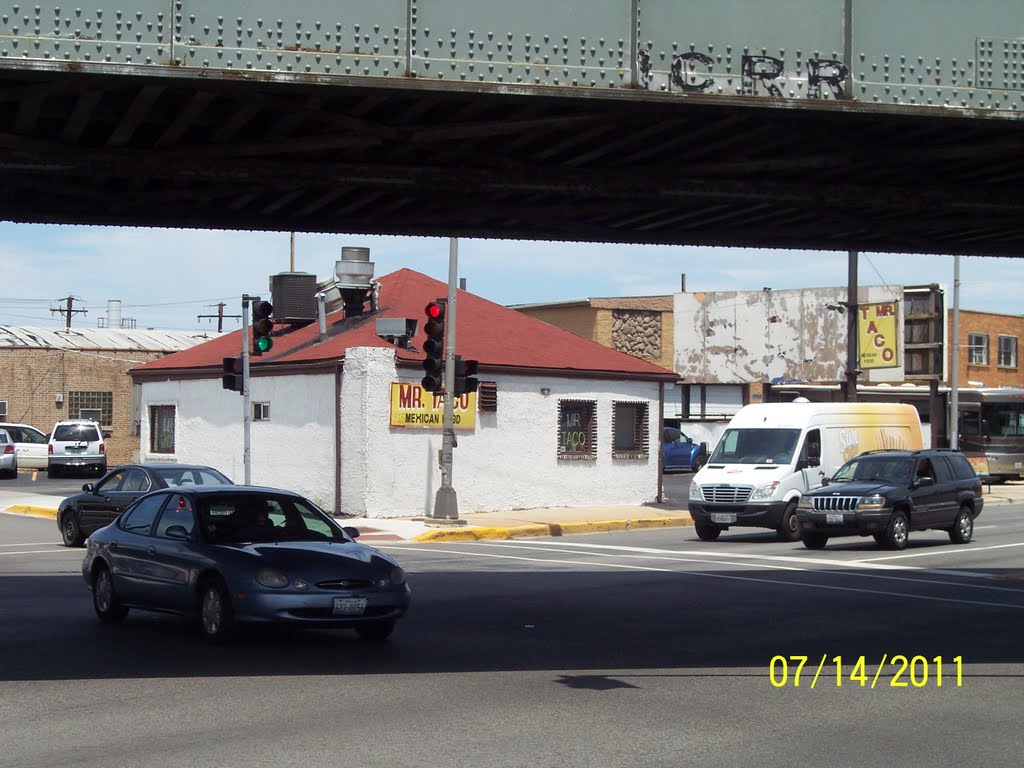Mr. Taco & Austin Blvd. Underpass, Ogden/Route 66, Cicero, IL