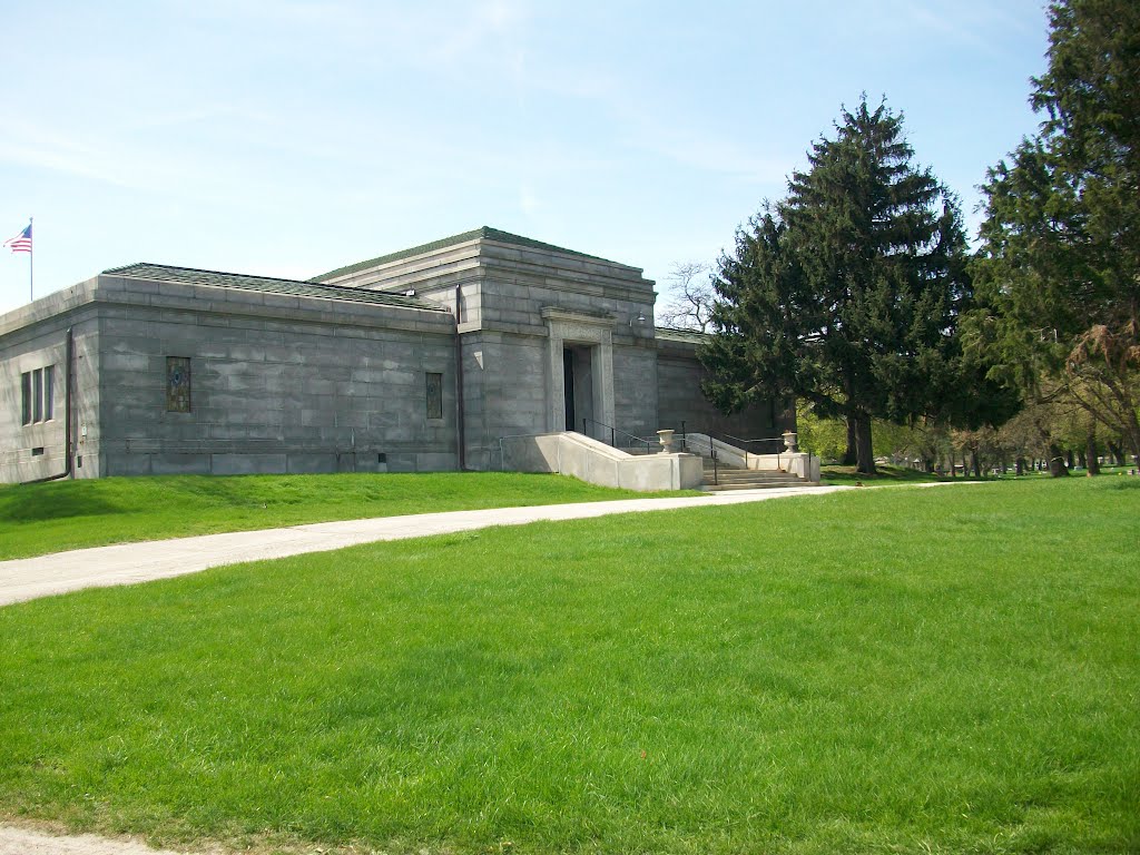 Large Building in the cemetery