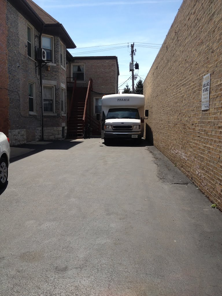 View of gangway