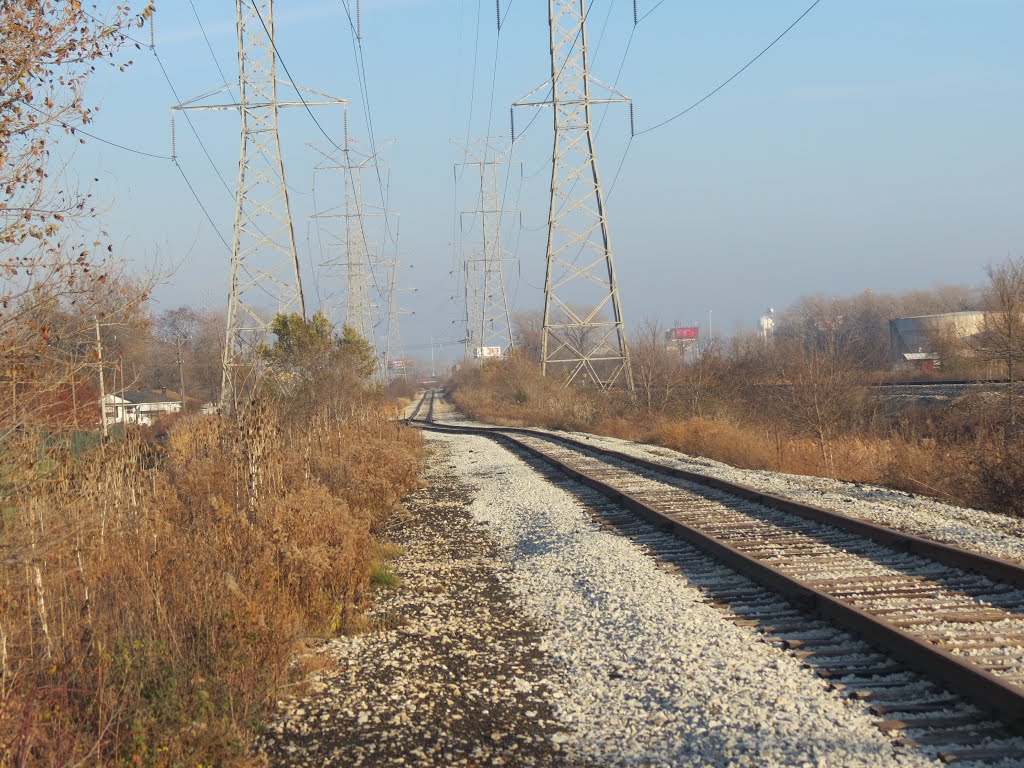 BN Track under Utility Poles