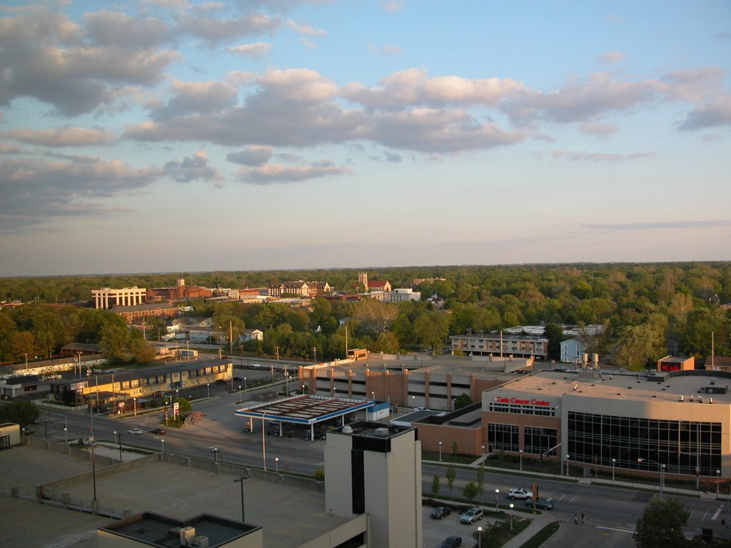 view from Carle Hospital - North Tower at Urbana (SE)