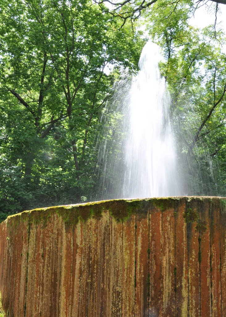 Crystal Lake Fountain, Urbana, IL