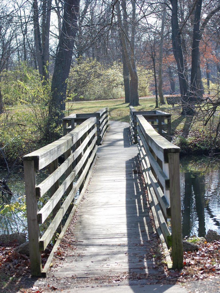 Bridge at Crystal Lake Park - Urbana, Illinois