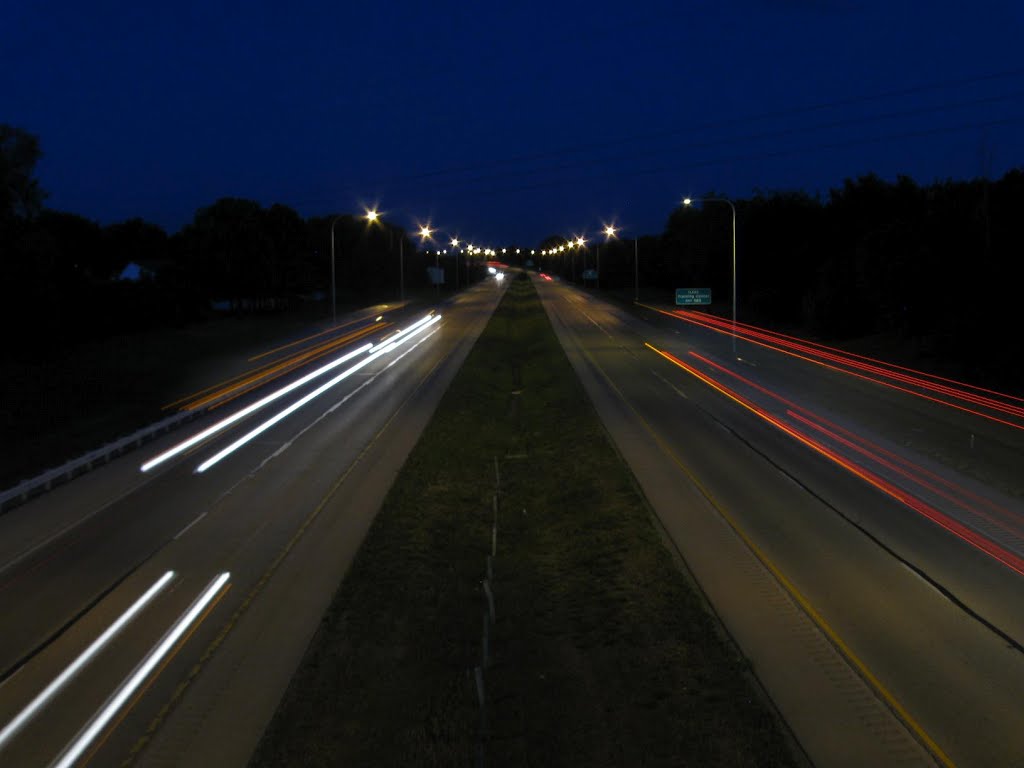 I-74 at dusk