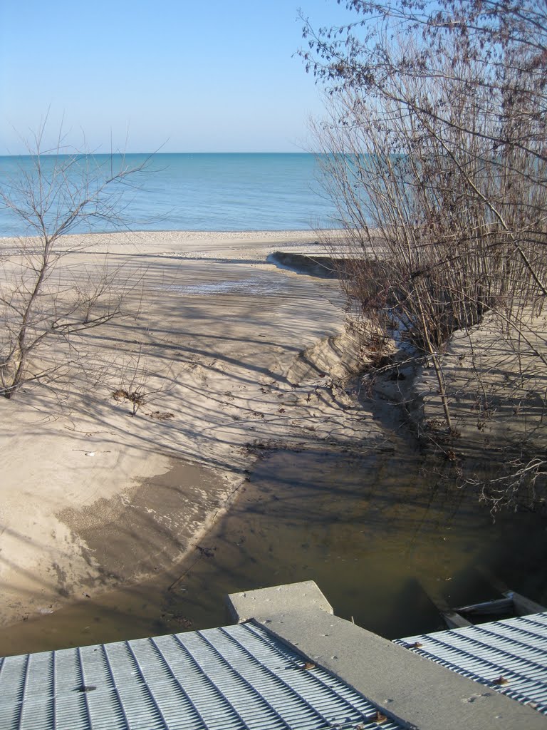 Runoff into the Lake