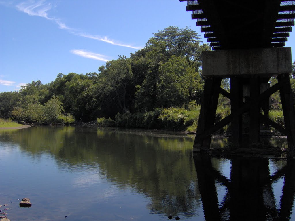 Cherry Valley Kishwaukee River Railroad Bridge