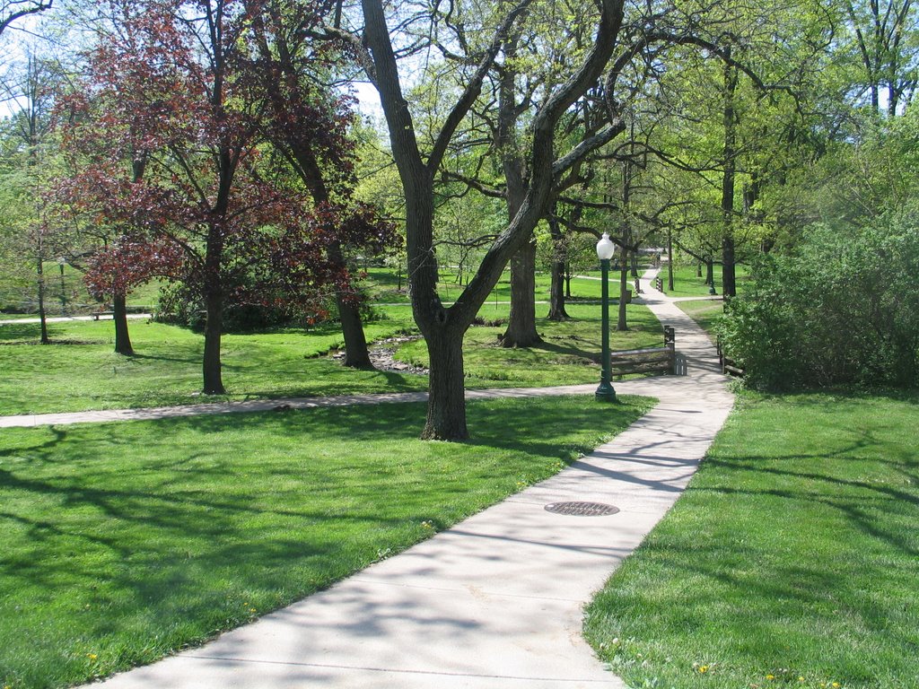Campus of Indiana University (near Woodburn Hall)