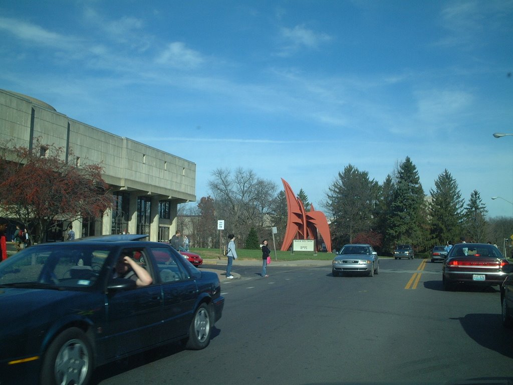 Campus of Indiana University (Musical Arts Center on left)