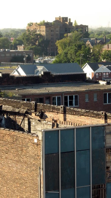 view of Ambassador Apts from Palace Theater