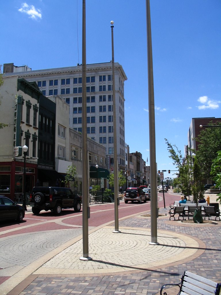 Main Street downtown, good pedestrian street