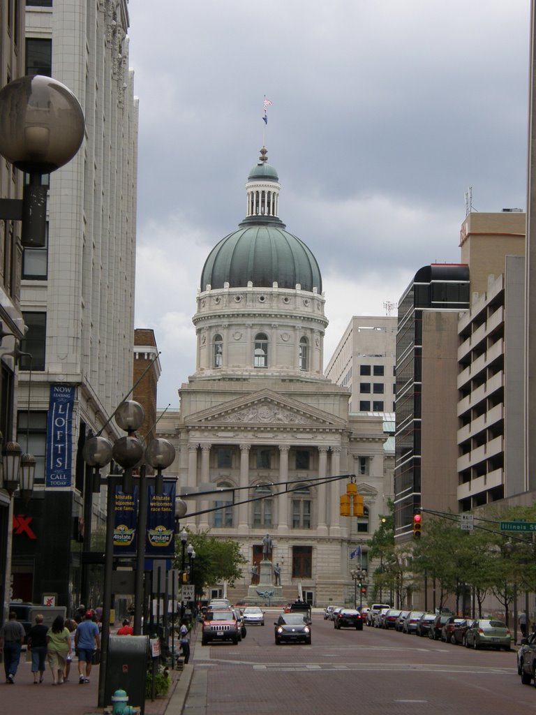 Indiana State Capitol (down E Market St)