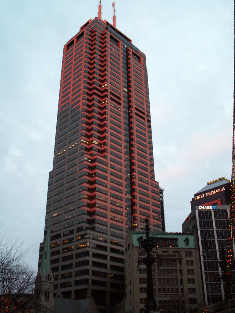 Chase Tower at Sunset