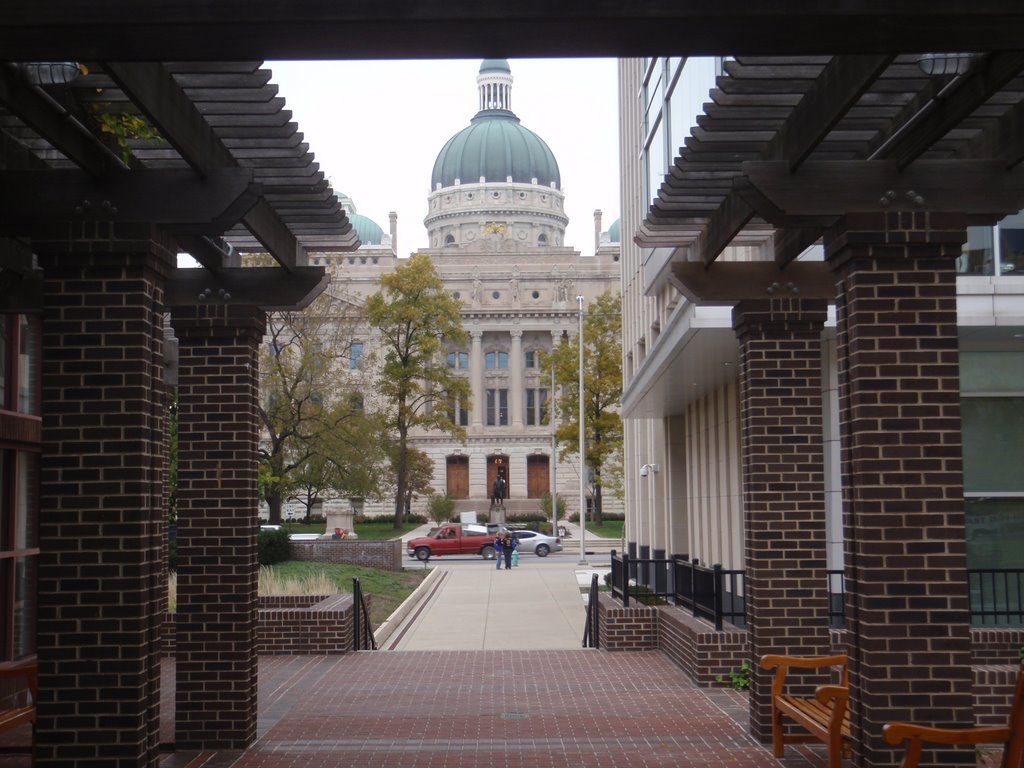 State House from the Arbor
