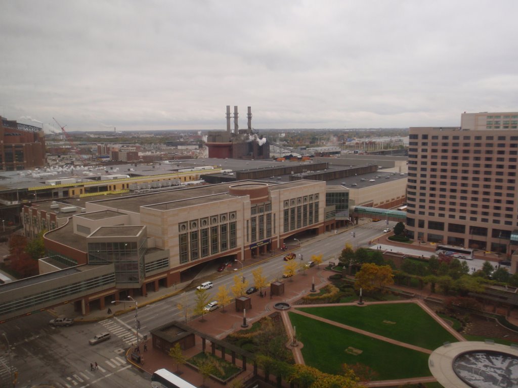 View of the Convention Center from the Hyatt Regency