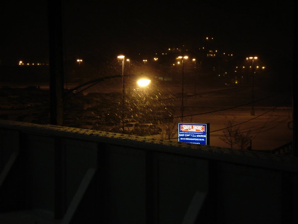 Looking South East from the Train Platform