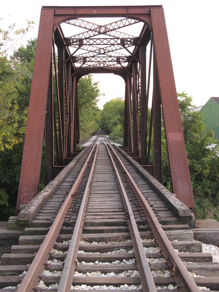 Old Railroad Bridge,  Downtown Kokomo In
