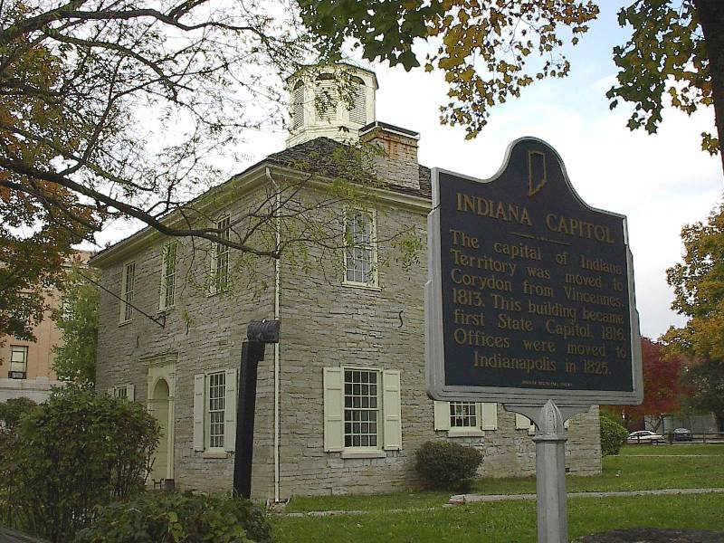 Old State Capital Building-Corydon, Indiana