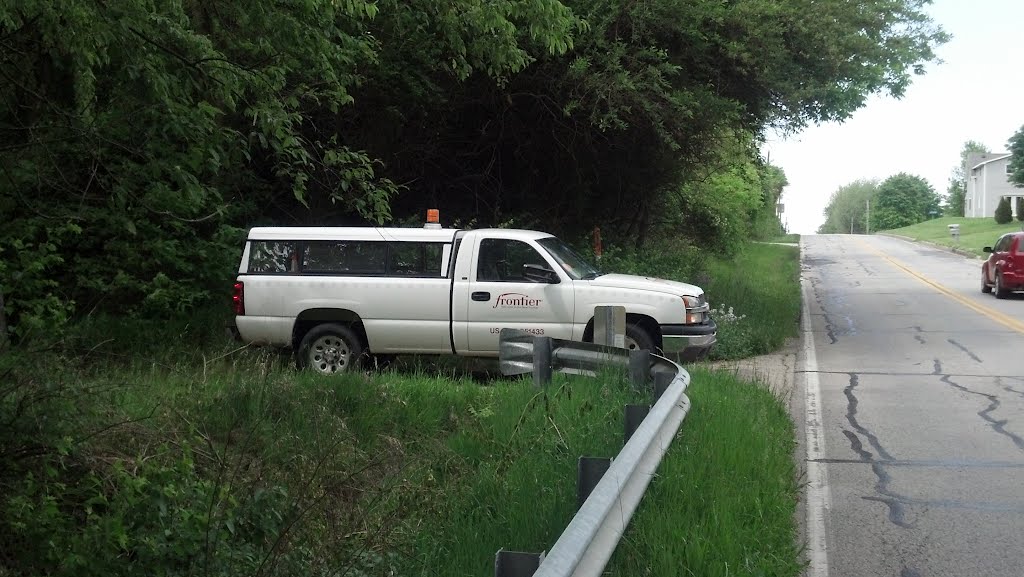 Ziv One (Somewhere in Madison County) - A Frontier Communication Engineering Truck